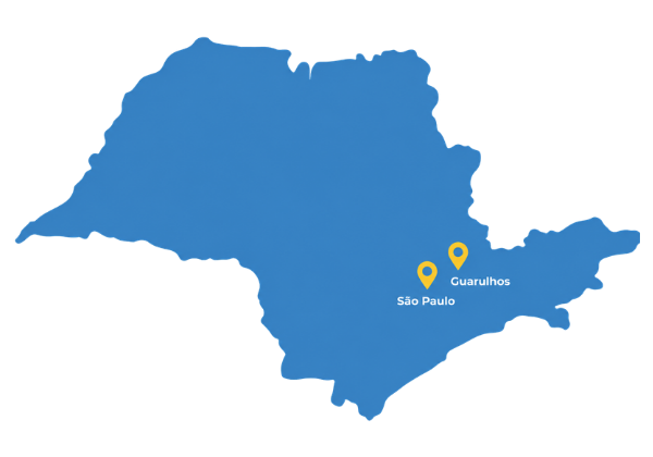 Atendimento Rápido na <b>Sua Região</b>